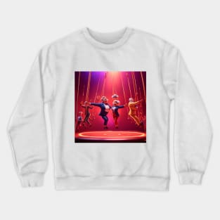 Pensioners as trapeze Artists Crewneck Sweatshirt